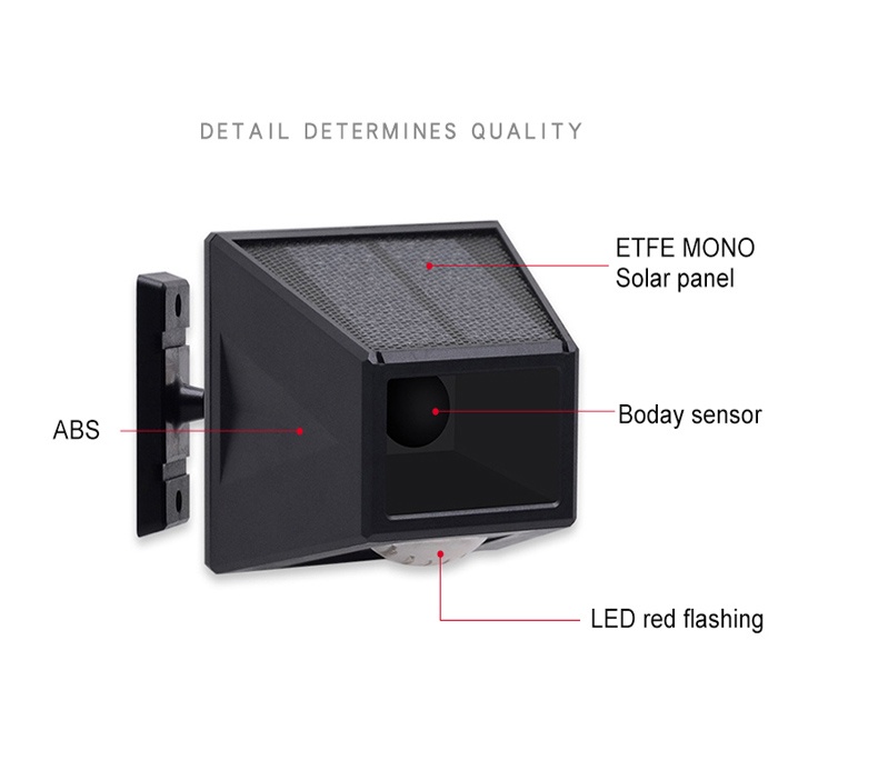 LED SOLAR ALARM WIRELESS