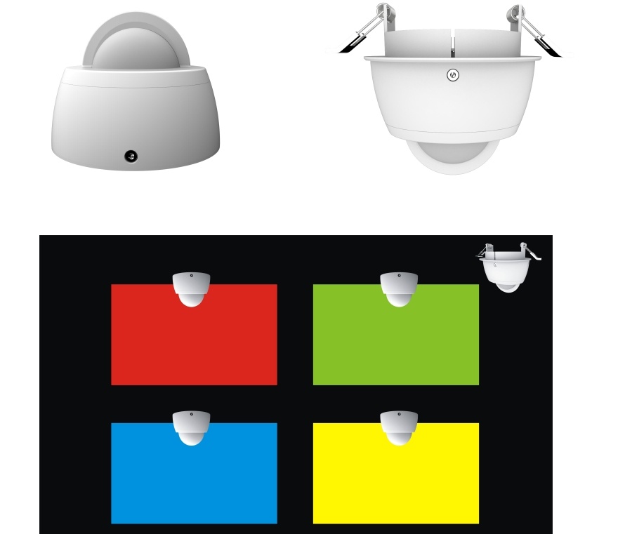 LED WALL WASHER 180 BEAM ANGLE