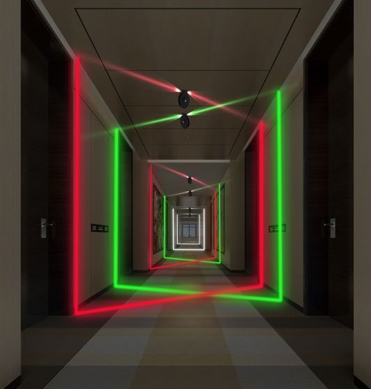 LED WALL WASHER 180 BEAM ANGLE
