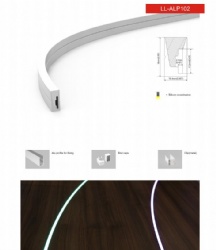 LED Profile Silicon co-extrusion