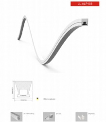 LED Profile Silicon co-extrusion