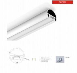 LED Aliminum Profile Round ALP077 Diameter 33MM