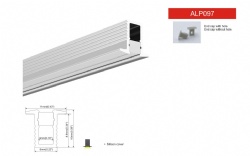 LED Profile Slim ALP097 Silicon Cover