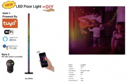 LED FLOOR LIGHT DIY TUYA WIFI GOOGLE ALEXA