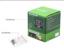 LED SOLAR ALARM WIRELESS