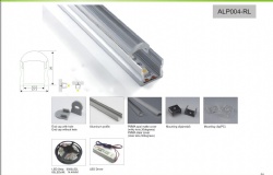 LED Aliminium Profile ALP004-RL LENS