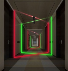LED WALL WASHER 180 BEAM ANGLE