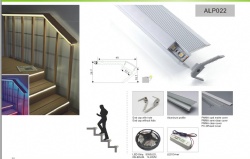 LED Aliminum Profile ALP022 Stairs