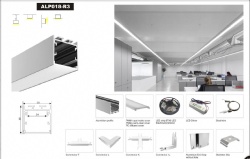 LED Aliminium Profile ALP018-R3