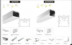 LED Aliminium Profile ALP5035 ALP5035-D